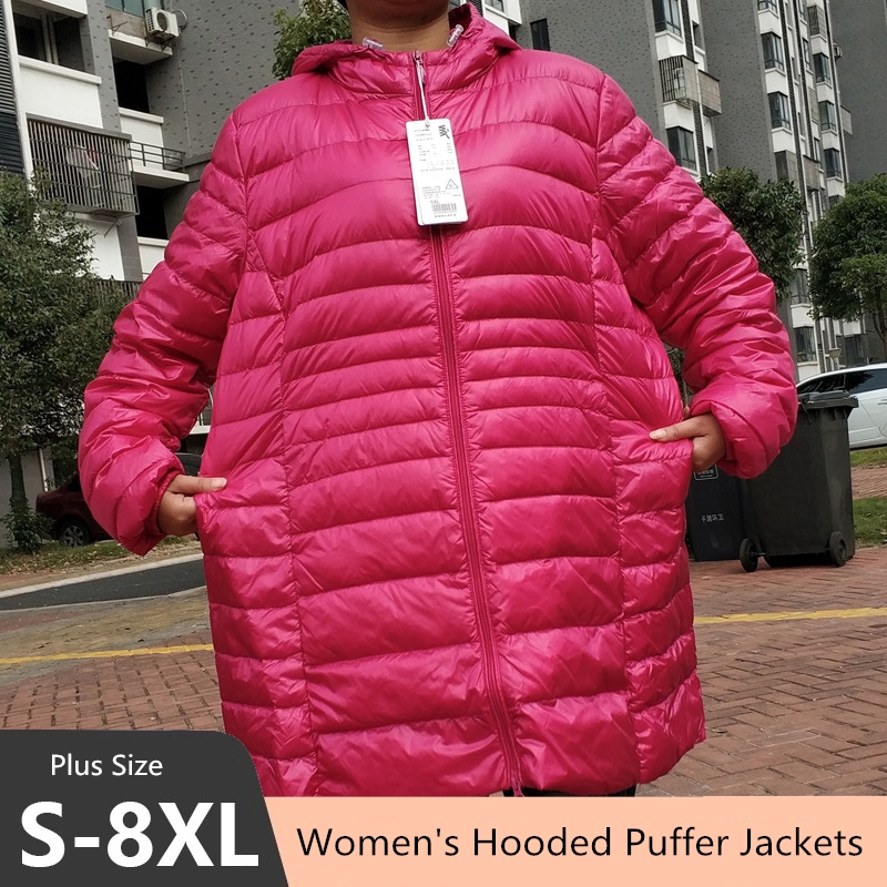 Jacket Winter Clothing - Plus Size 5XL 6XL 7XL Women's