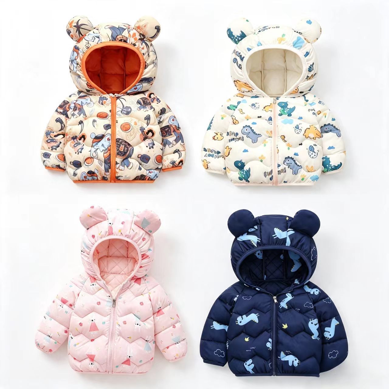 Winter Clothing Toddler - Children's Coat Baby Cartoon Jacket Boys