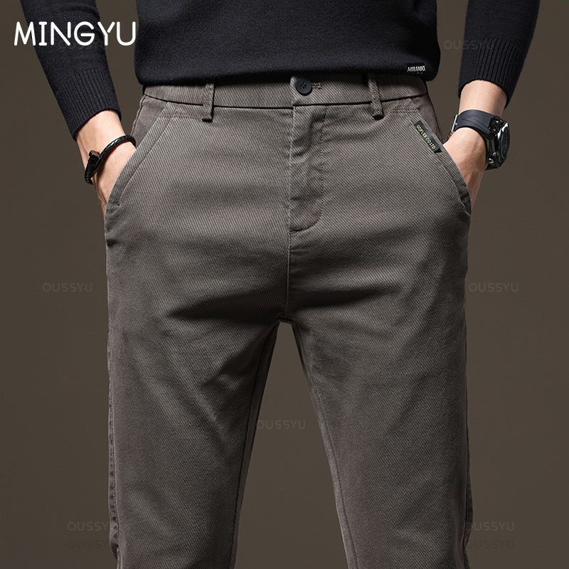 Winter Clothing Brand - Autumn Winter High Quality Pants Men