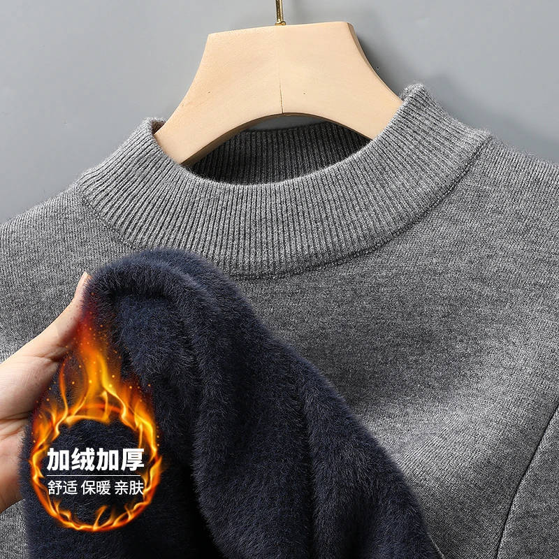 Winter Clothing Brand - Half Turtleneck Knitwear Sweater New Autumn/Winter