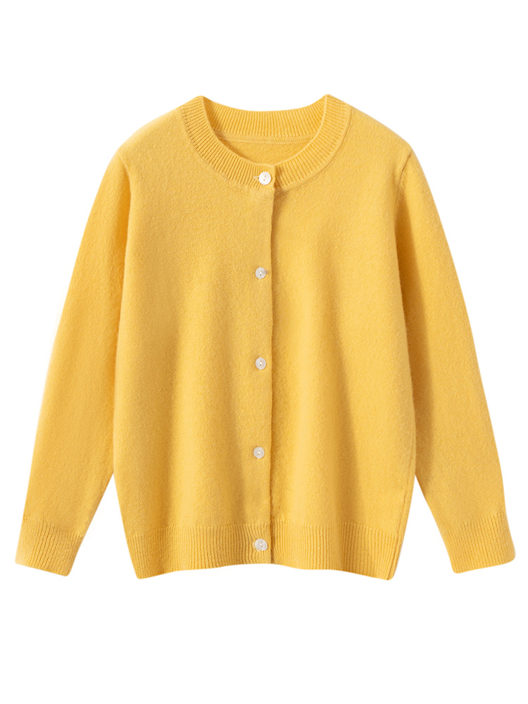 Winter Clothing Kids - Children's Wool Sweater O-neck Cardigan Autumn