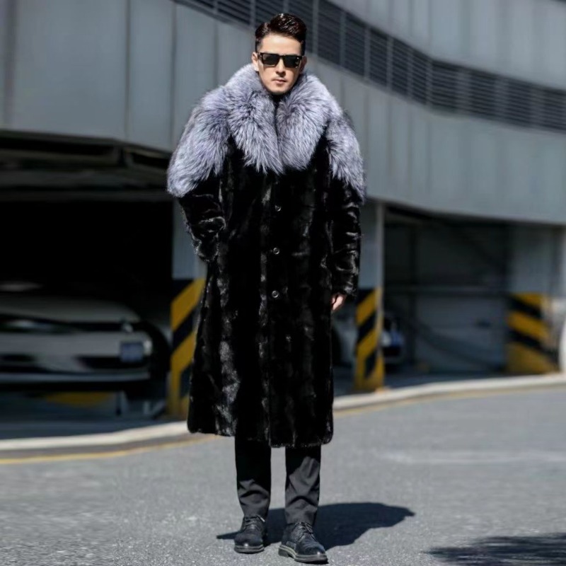 Men's Faux Mink Coat Winter Lo - đánh giá và giá Winter Clothing Brand