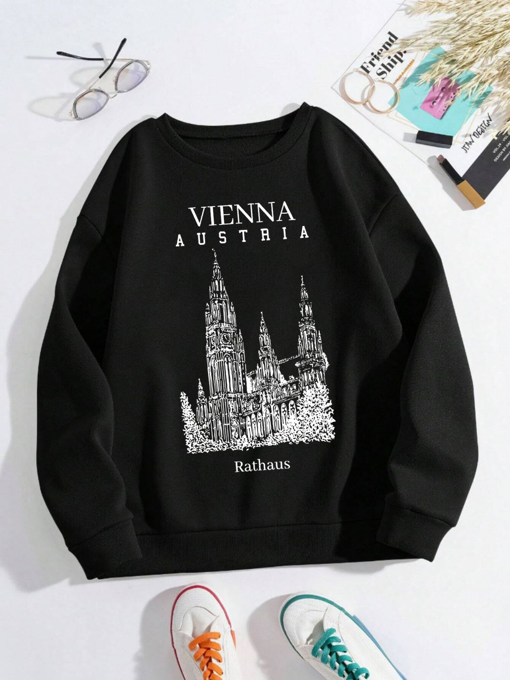 Vienna Austria Rathaus Print W - đánh giá và giá Winter Clothing Vienna