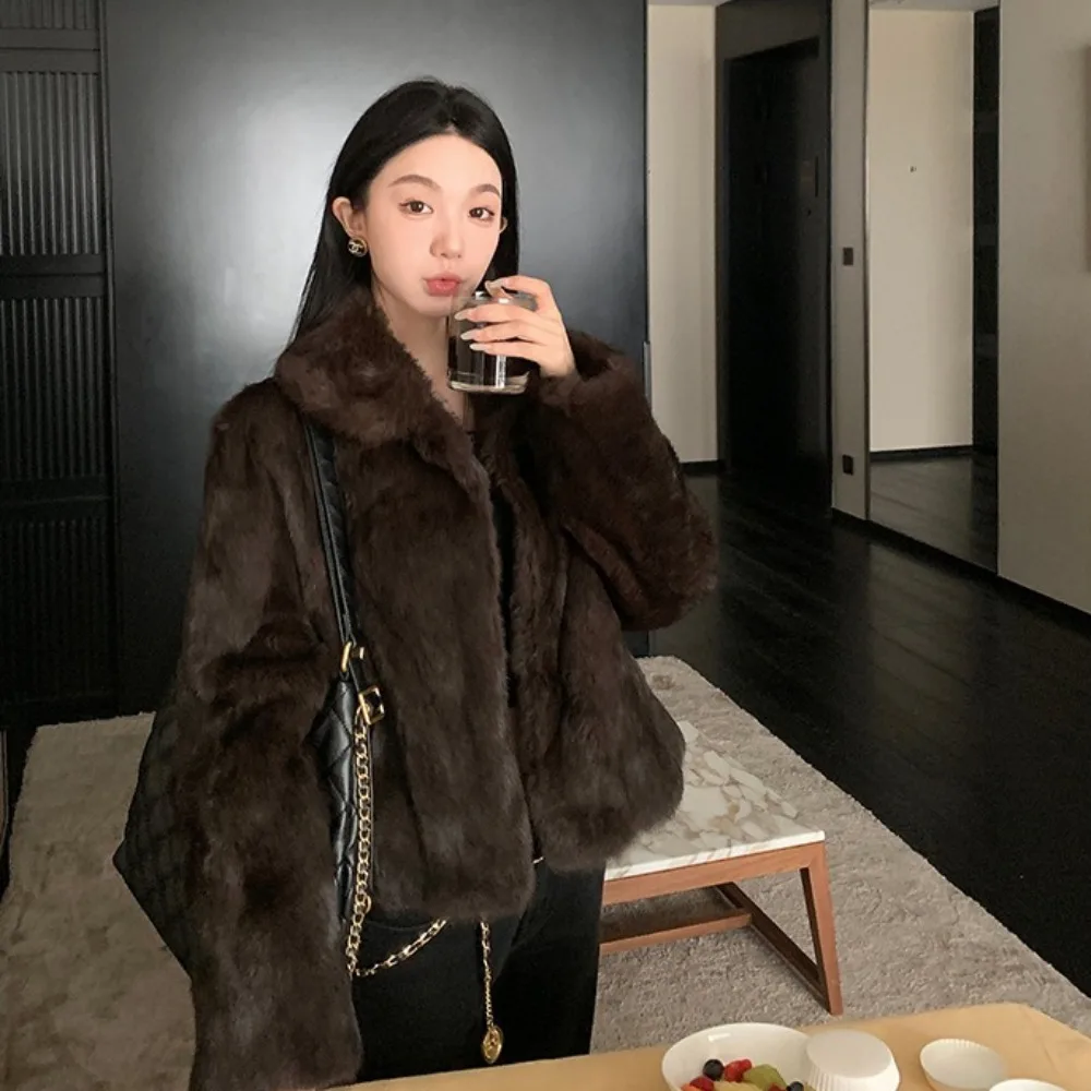 Natural Rabbit Fur Coat Women  - đánh giá và giá Winter Clothing Wholesale