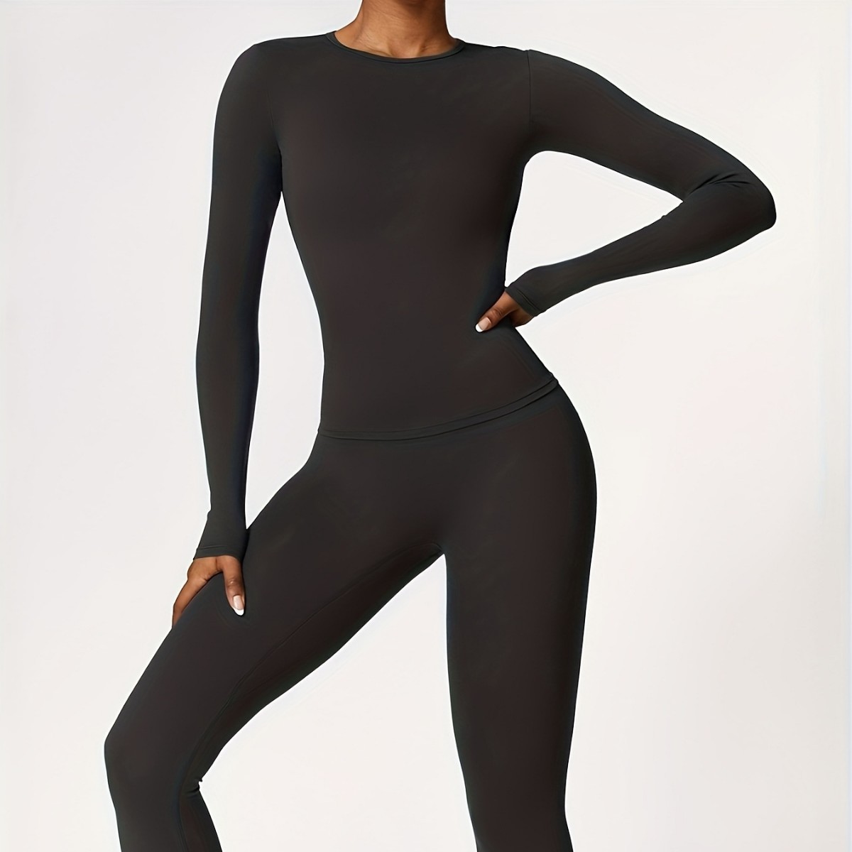 Tight-fitting yoga suit slim l - đánh giá và giá Winter Clothing For Women