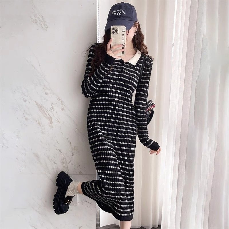 Stripe Apricot Woman Knitted D - đánh giá và giá Winter Clothing On Sale Women'S