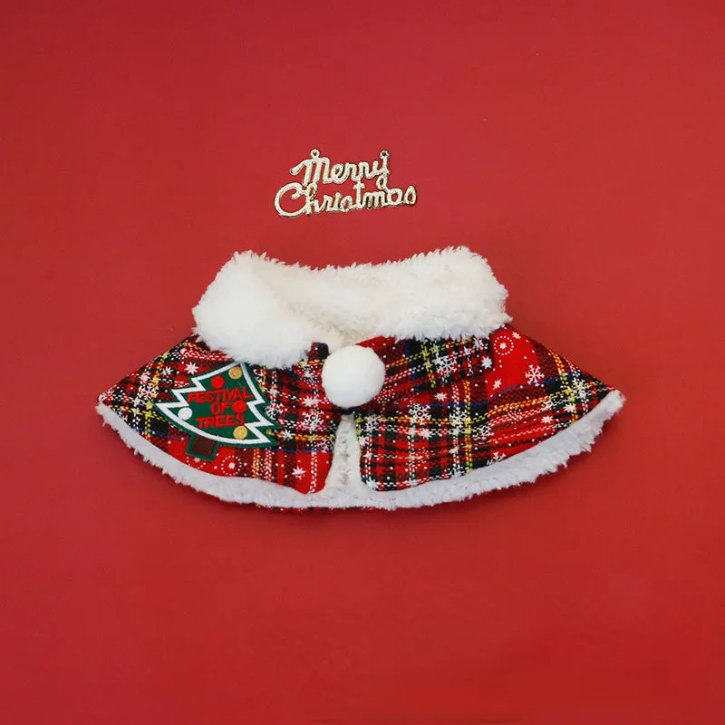 Cat Christmas Cloak Pet New Ye - đánh giá và giá Winter Clothing Accessories