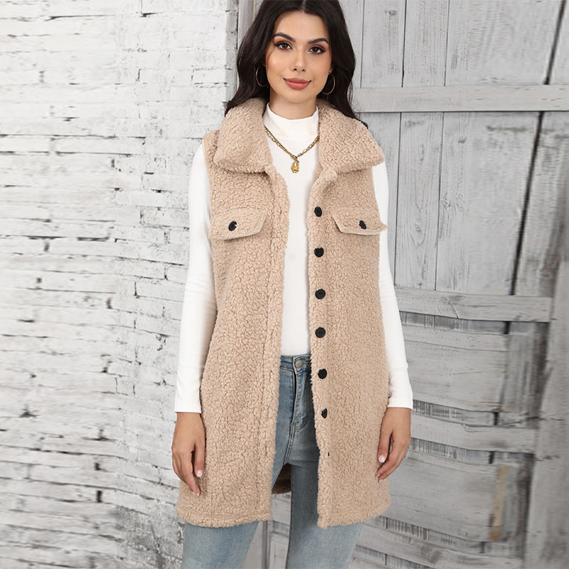 Women's Lamb Plush Vests Splic - đánh giá và giá Winter Clothing On Sale Women'S