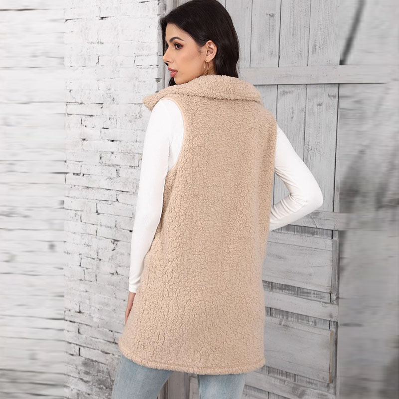 Women's Lamb Plush Vests Splic - đánh giá và giá Winter Clothing On Sale Women'S