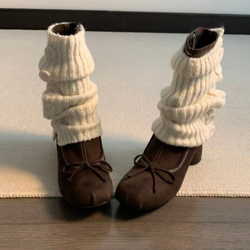 Bow High Heels Women Boots New - đánh giá và giá Winter Clothing For Women