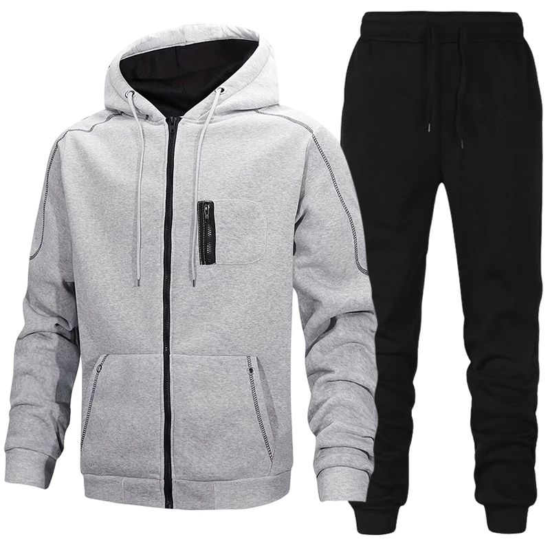 Fashion Men's Tracksuit Casual - đánh giá và giá Jacket Winter Clothing