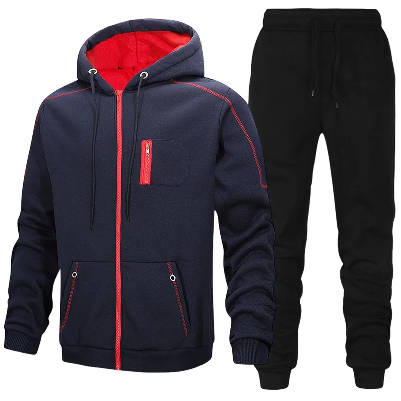 Fashion Men's Tracksuit Casual - đánh giá và giá Jacket Winter Clothing