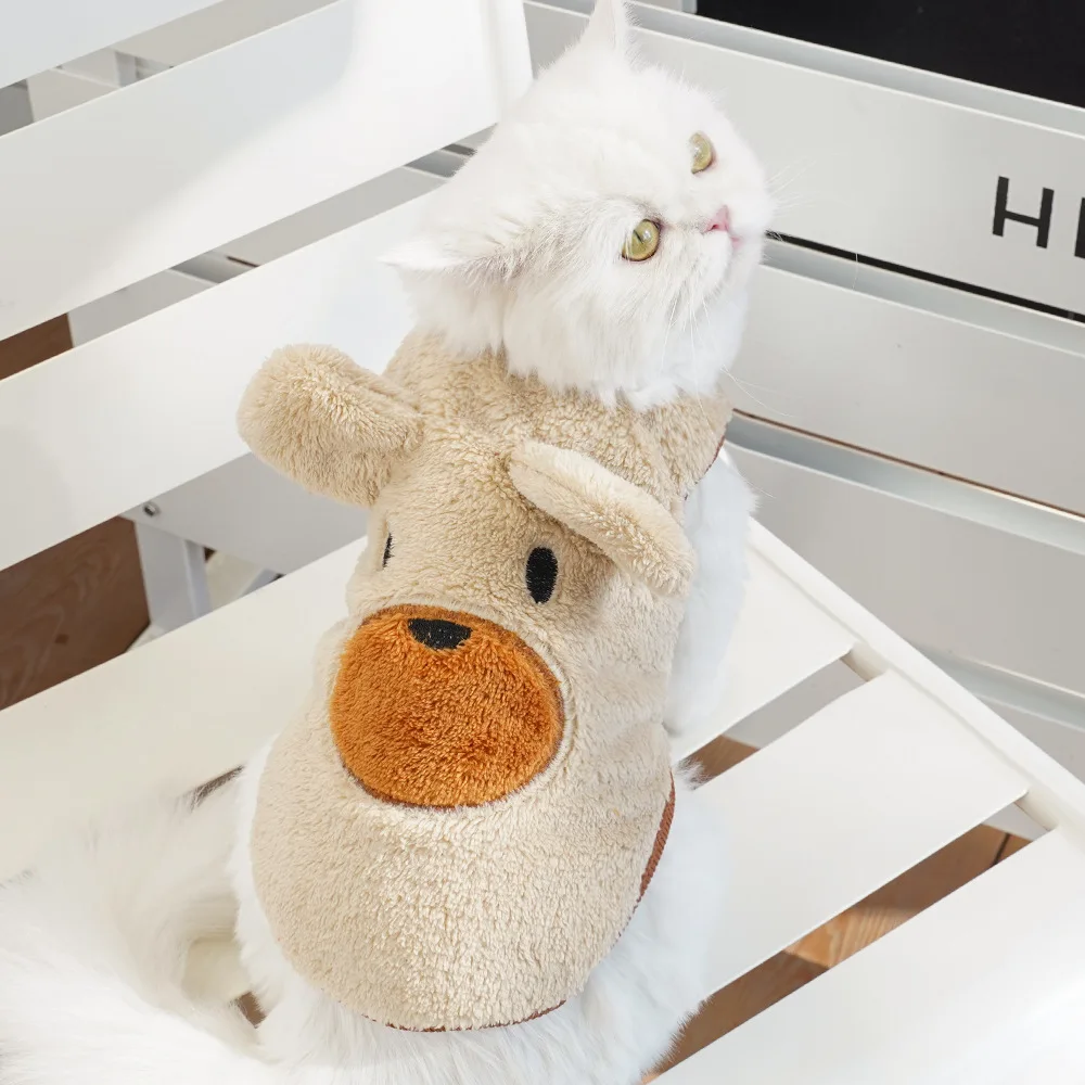 Winter Plush Dog Clothing Warm - đánh giá và giá Winter Clothing Accessories