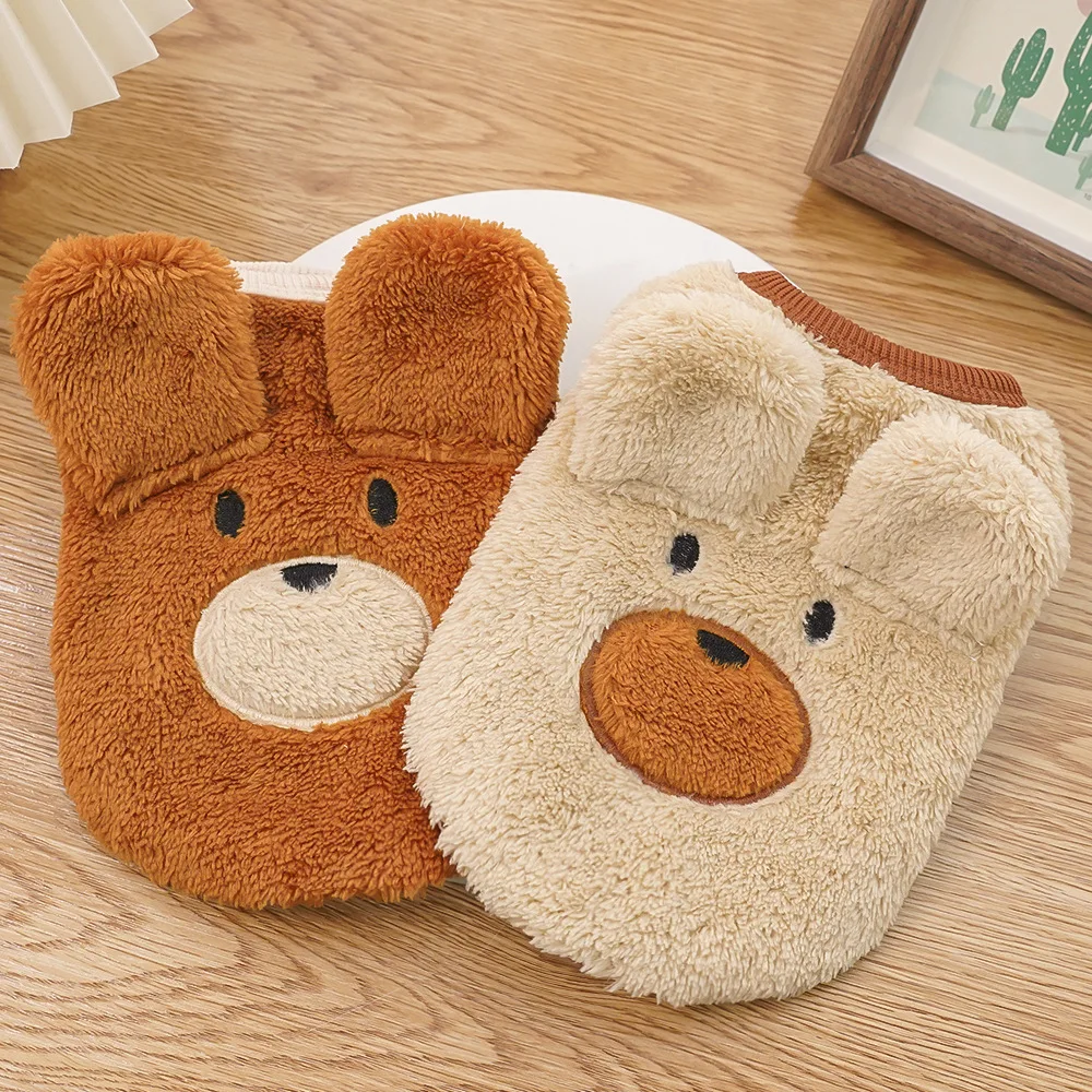 Winter Plush Dog Clothing Warm - đánh giá và giá Winter Clothing Accessories