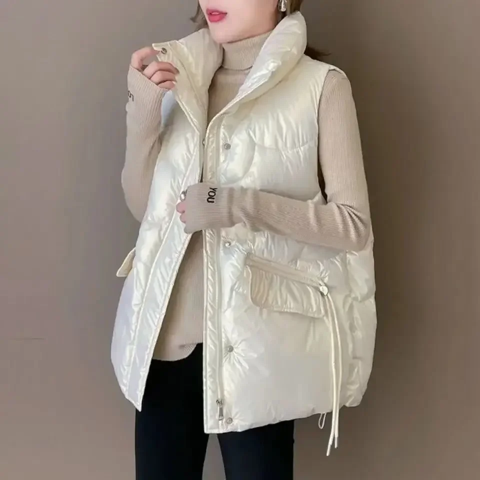 Down Waistcoat Woman Half Quil - đánh giá và giá Winter Clothing On Sale Women'S
