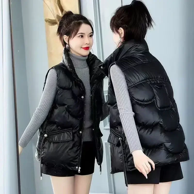 Down Waistcoat Woman Half Quil - đánh giá và giá Winter Clothing On Sale Women'S