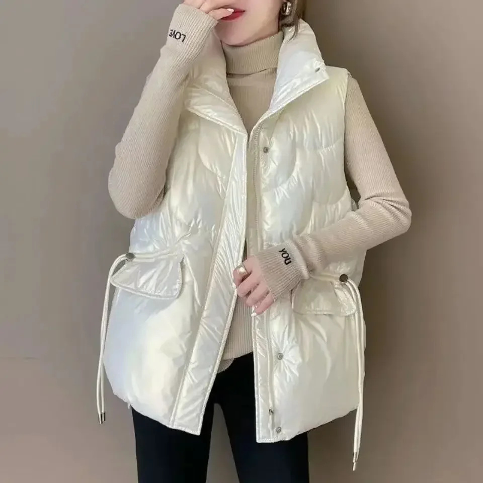 Down Waistcoat Woman Half Quil - đánh giá và giá Winter Clothing On Sale Women'S