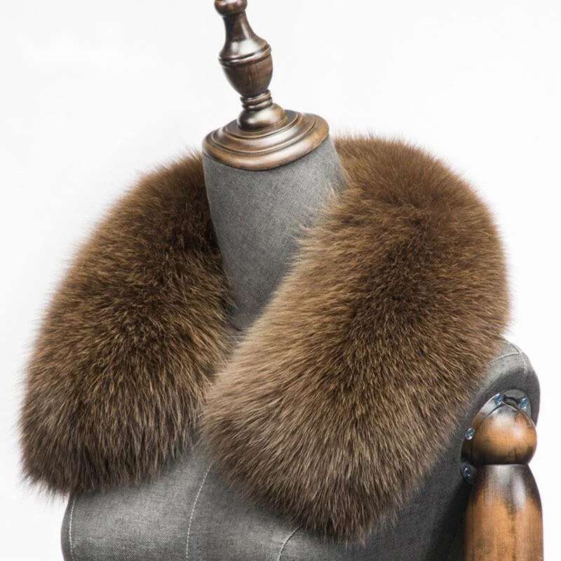 Winter Natural Fox Fur Scarf S - đánh giá và giá Winter Clothing Design