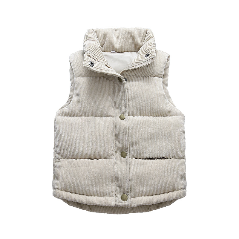 Kids Boys Girls Corduroy Vests - đánh giá và giá Winter Clothing Kids