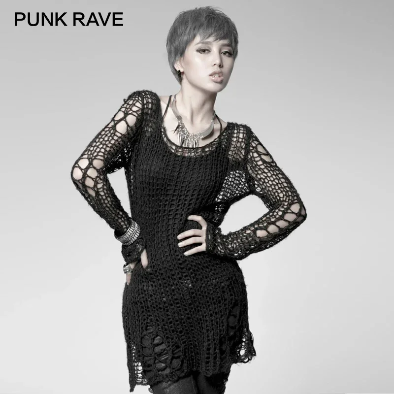 PUNK RAVE Punk Rave Vỡ Áo Thun - đánh giá và giá Winter Clothing Visuals
