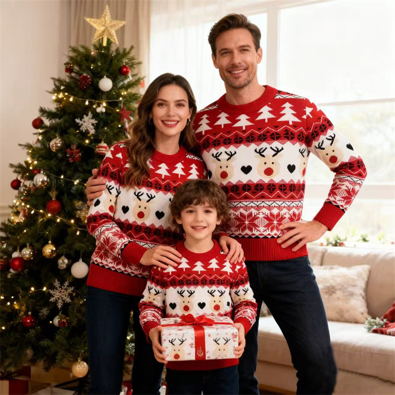 Christmas Family Sweaters Pare - đánh giá và giá Winter Clothing Kids
