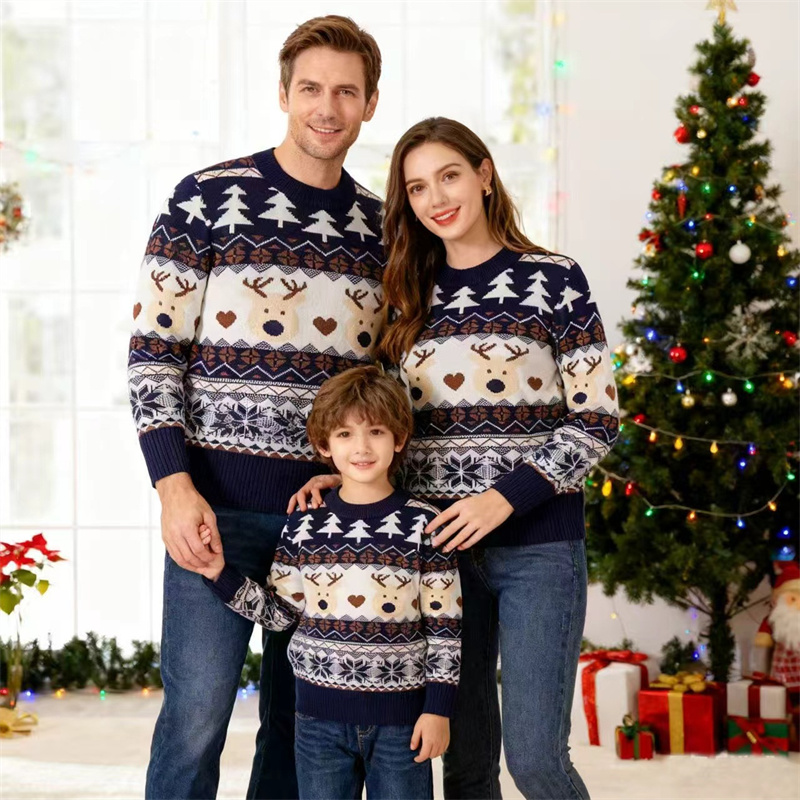 Christmas Family Sweaters Pare - đánh giá và giá Winter Clothing Kids