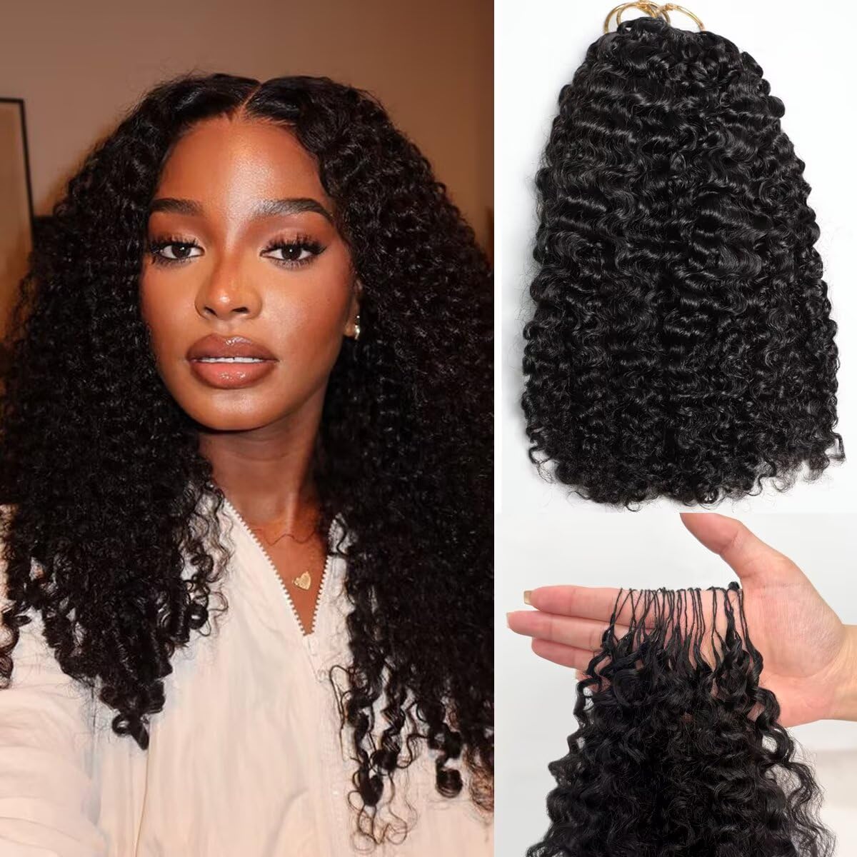 Feather Crochet Human Hair 30  - đánh giá và giá Winter Clothing Bundle