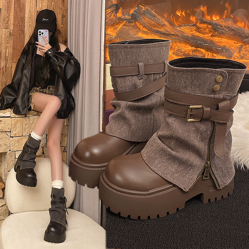 Ankle Boots for Women Cowboy F - đánh giá và giá Winter Clothing For Women