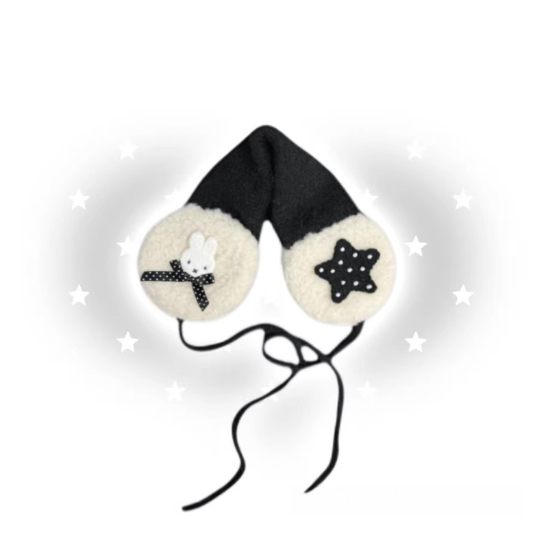 Miffy Kawaii Anime Cartoon Rab - đánh giá và giá Winter Clothing Earmuffs