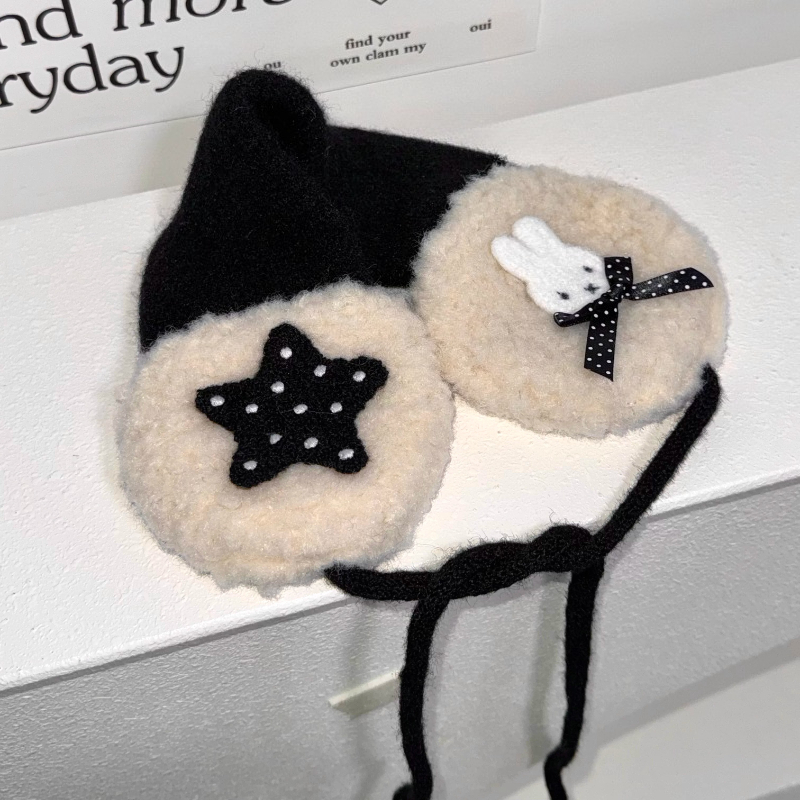Miffy Kawaii Anime Cartoon Rab - đánh giá và giá Winter Clothing Earmuffs