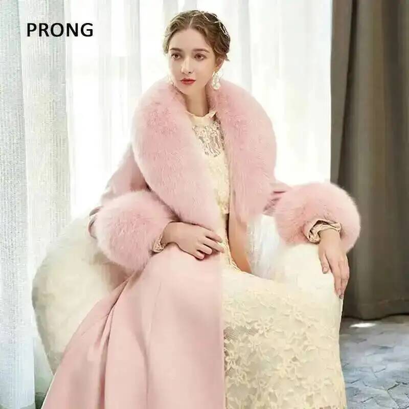 100% Real Fox Fur Collar Winte - đánh giá và giá Winter Clothing Design
