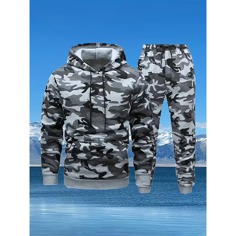 Autumn Camouflage 3D Print Hoo - đánh giá và giá Winter Clothing For Women