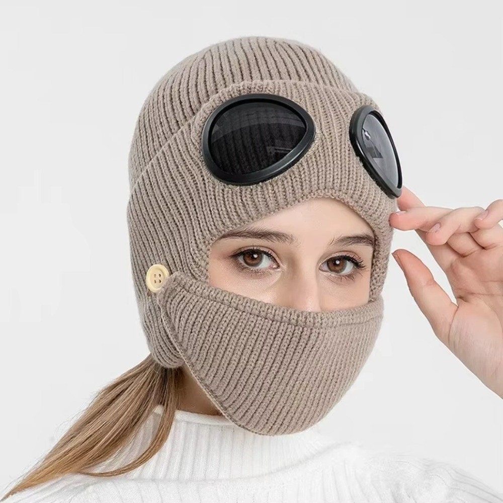 Fleece-lined Warm Woolen Hat w - đánh giá và giá Winter Clothing Earmuffs