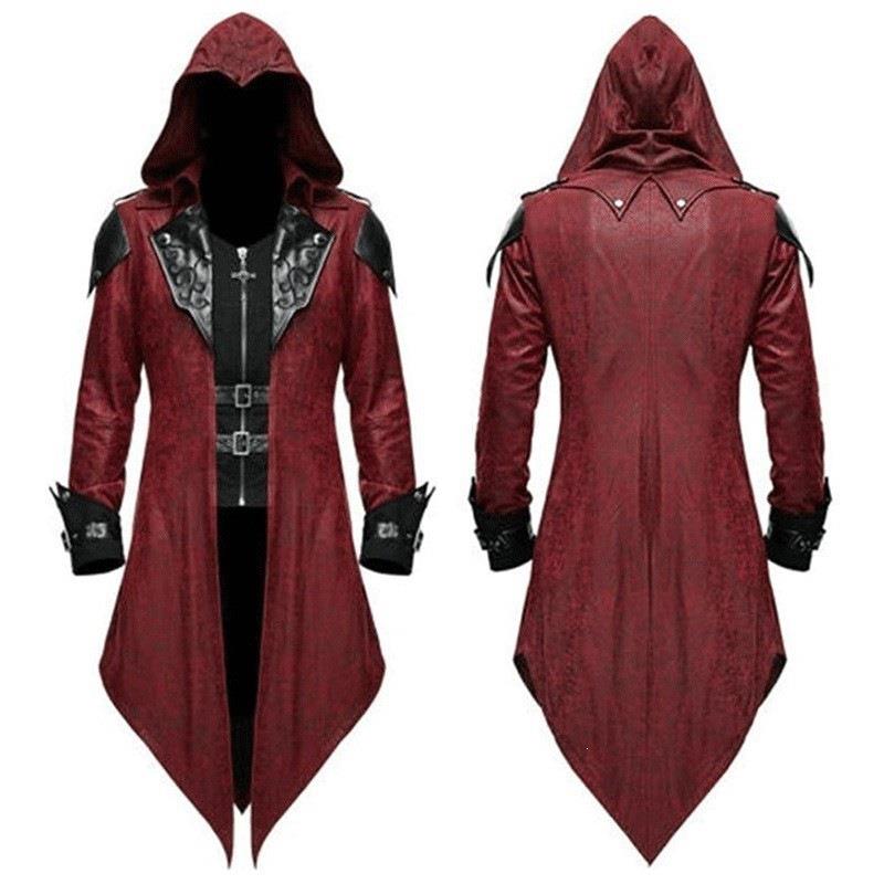New Medieval Halloween Retro P - đánh giá và giá Jacket Winter Clothing