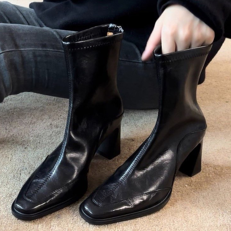 High Heels Women’s Ankle Boots - đánh giá và giá Winter Clothing For Women