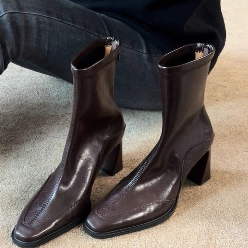 High Heels Women’s Ankle Boots - đánh giá và giá Winter Clothing For Women