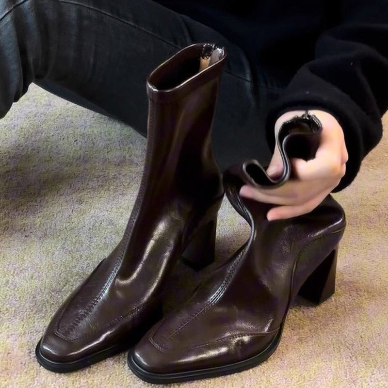 High Heels Women’s Ankle Boots - đánh giá và giá Winter Clothing For Women