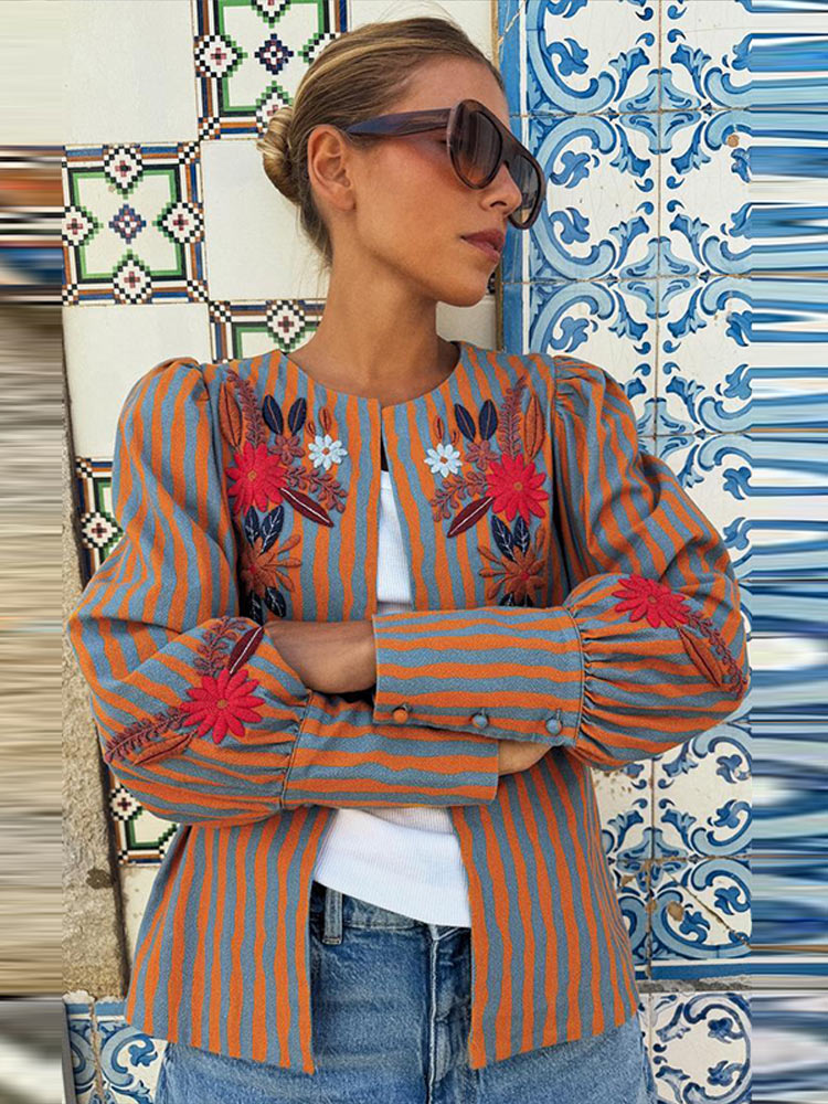 2026 Early Autumn Striped Flow - đánh giá và giá Jacket Winter Clothing
